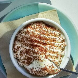 White Chocolate & Raspberry Mousse